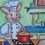 Geroge Coniglietto Mangia Strano