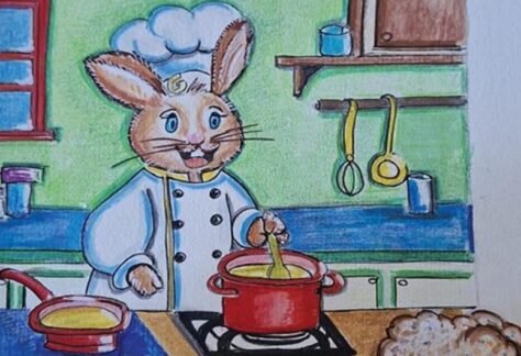 Geroge Coniglietto Mangia Strano