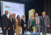 I promotori dell'iniziativa che ha coinvolto la Cimina Dolciaria