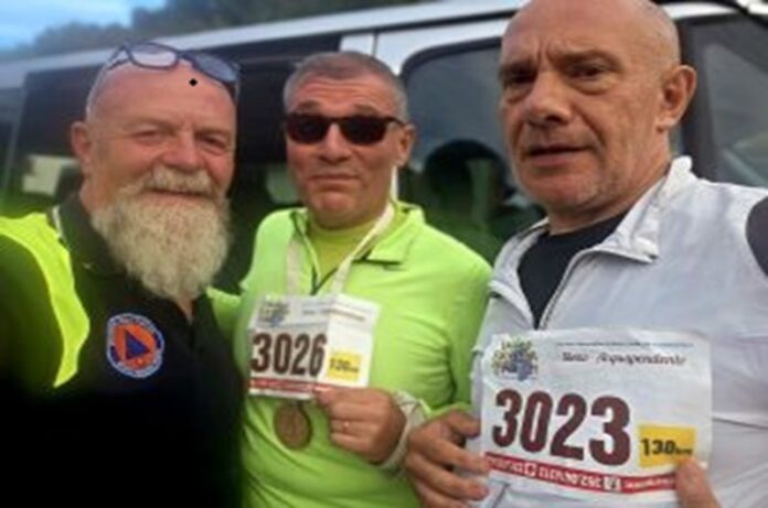 Luca Aiello protagonista principale delle Walking Francigena Ultramarathon